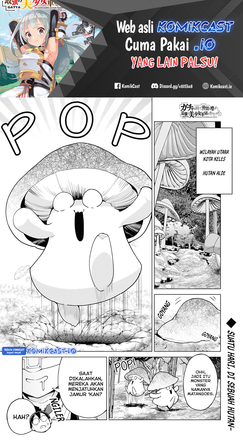 Gacha wo Mawashite Nakama wo Fuyasu Saikyou no Bishoujo Gundan wo Tsukuriagero Chapter 53 Bahasa Indonesia